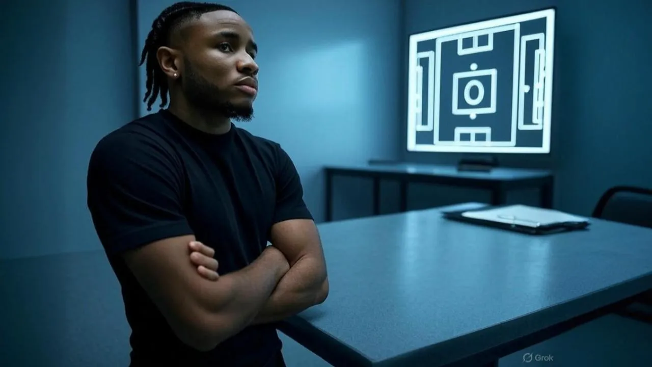 Nkunku’s absence from a glowing tactics board reveals not form failure — but a system too rigid to see him.