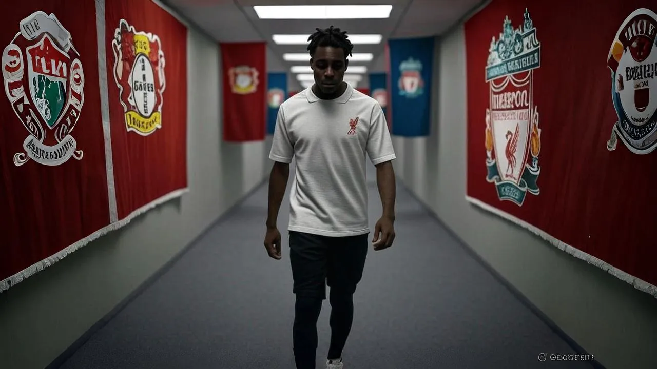 A corridor framed by crests captures the friction between where he’s walked and where he’s heading.