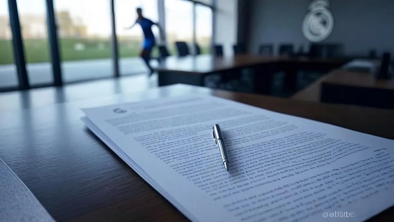 A still pen and sprinting silhouette mark the space between movement and commitment.