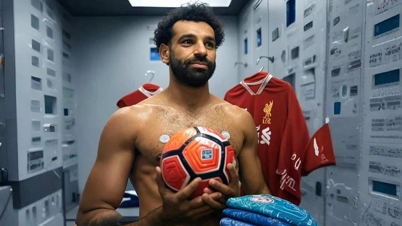 A worn match ball becomes the crown of a player refusing to fade — still king, still writing.