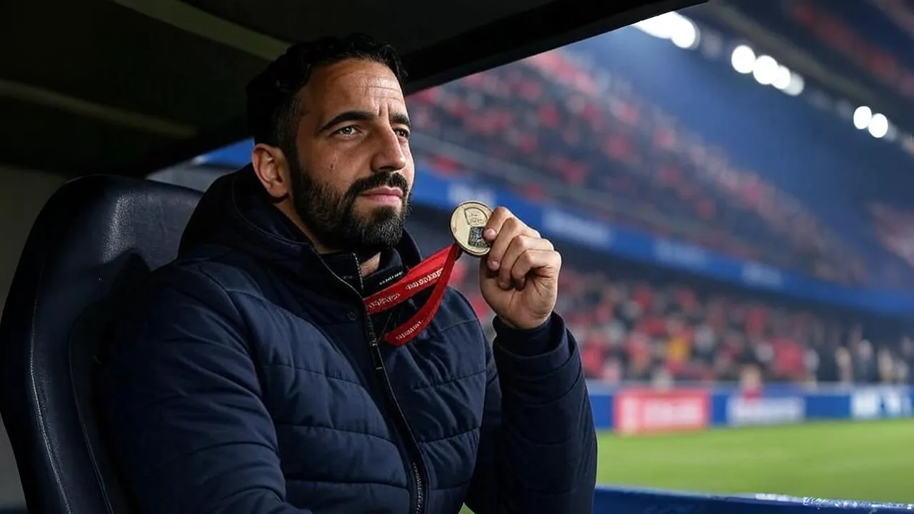 A silver medal not worn becomes the weight of a manager still choosing belief over exit.