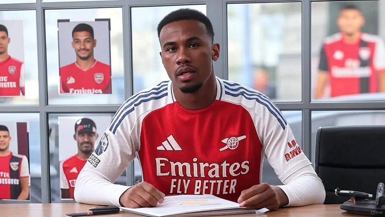 An uncapped pen beside a finished contract captures Arsenal’s silent strategy: build tomorrow with today’s certainties.