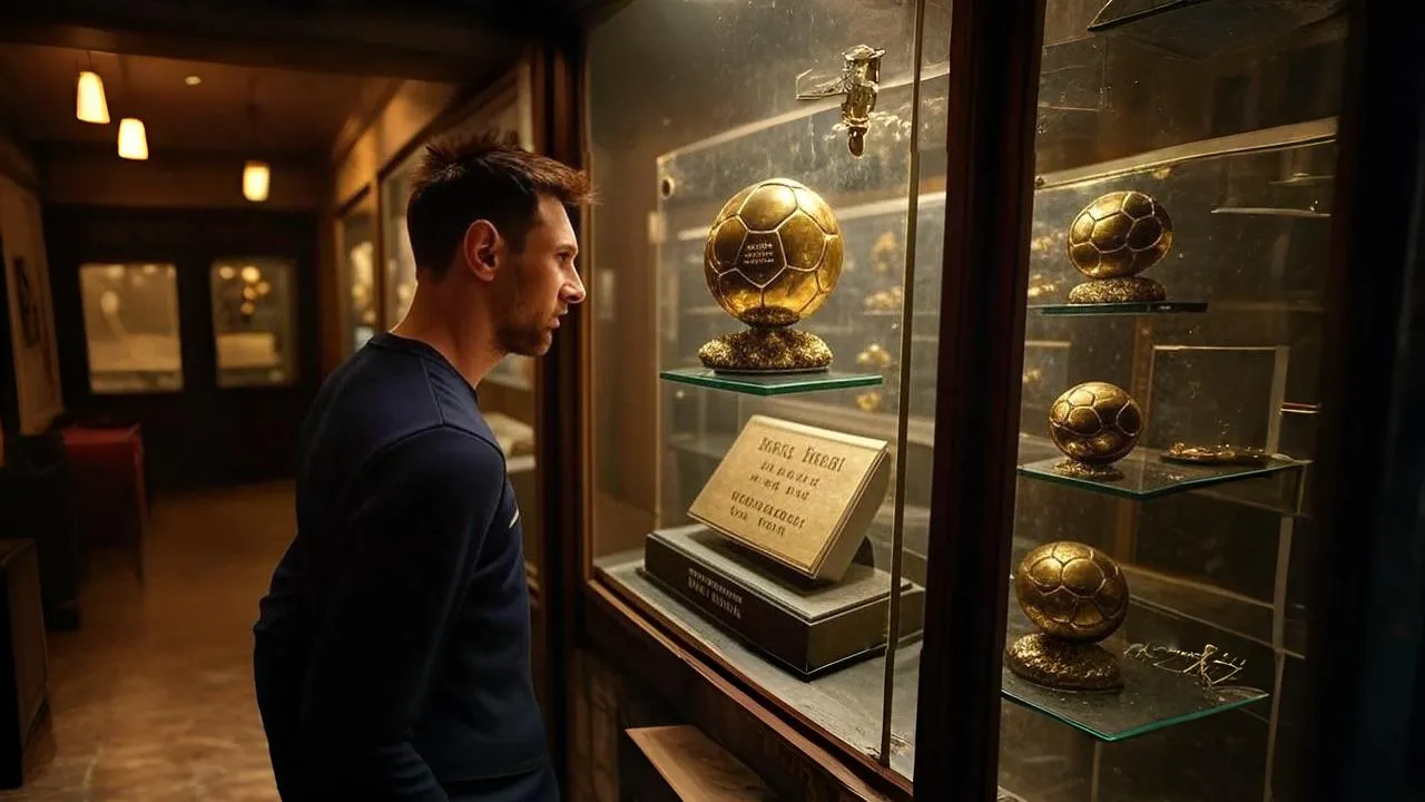 A glass plaque bearing both names quietly freezes a rivalry that once shook the world.